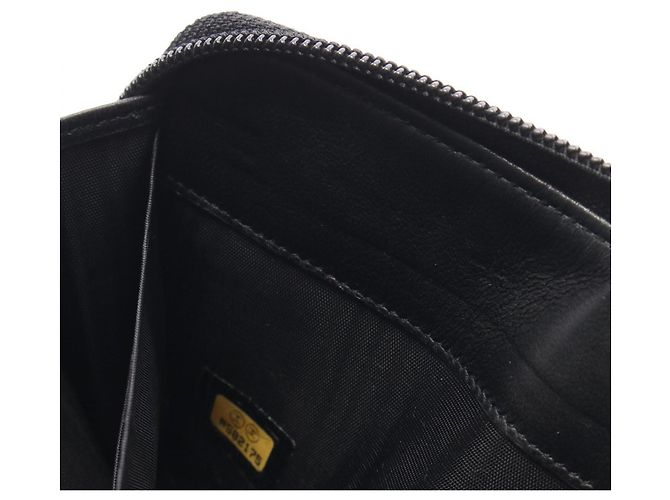 Portafoglio lungo Chanel Coco Mark Nero - vista 7