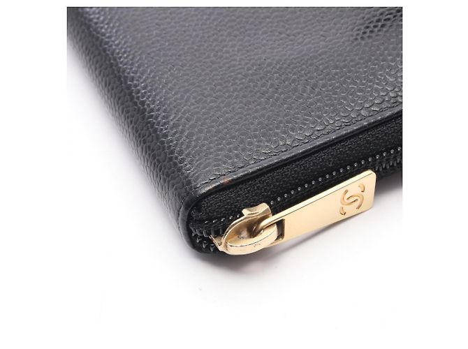 Portafoglio lungo Chanel Coco Mark Nero - vista 8