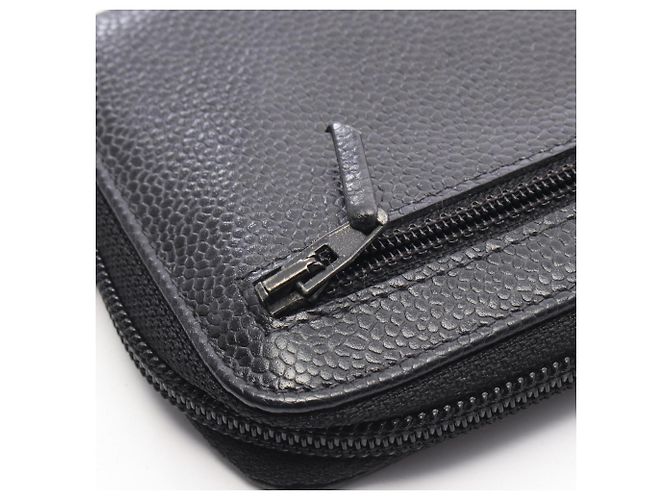 Portafoglio lungo Chanel Coco Mark Nero - vista 9