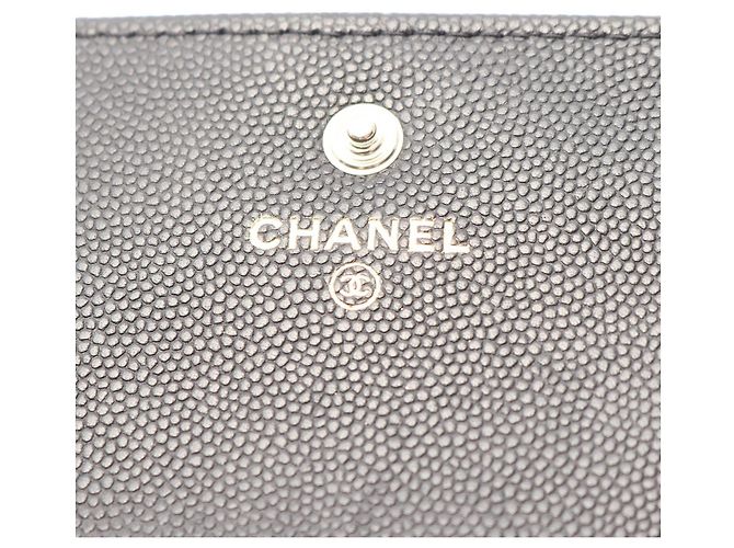 Timeless Cartera bi-fold Chanel Coco Mark en negro - vista 4
