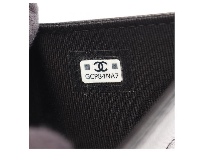 Timeless Cartera bi-fold Chanel Coco Mark en negro - vista 5
