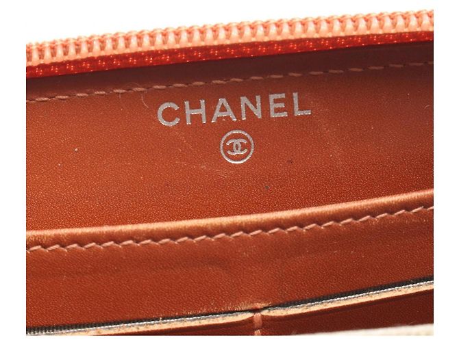 Chanel Coco Mark Long Wallet Orange - Ansicht 4