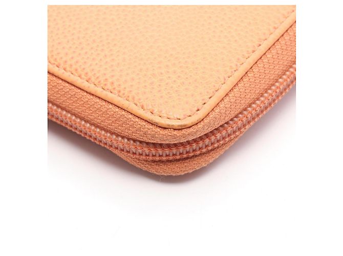 Chanel Coco Mark Long Wallet Orange - Ansicht 8