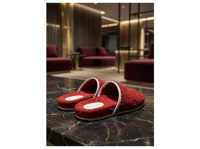 Sandali Gucci x Adidas Rosso - vista 11
