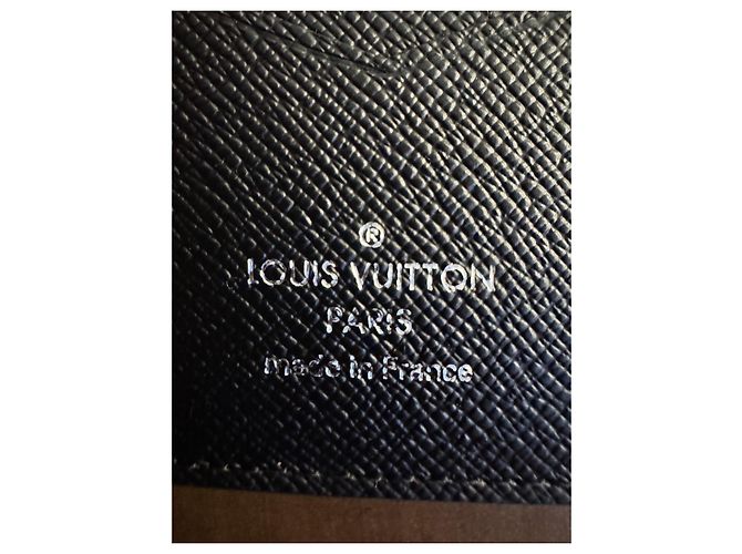 Louis Vuitton Monogram Camouflage Wallet Black Blue Multiple colors Purple - view 11