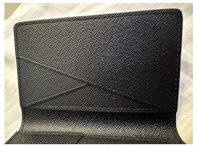 Louis Vuitton Monogram Camouflage Wallet Black Blue Multiple colors Purple - view 13