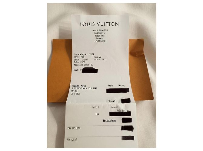 Louis Vuitton Monogram Camouflage Wallet Black Blue Multiple colors Purple - view 16