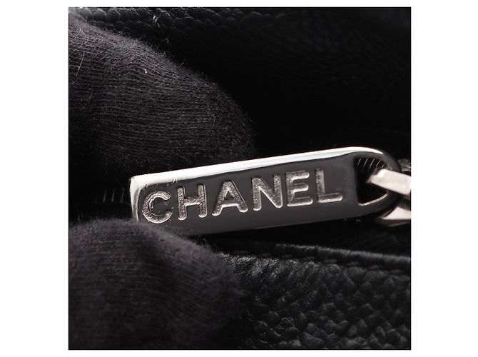 Borsa Chanel Chocolate Bar in nero - vista 12