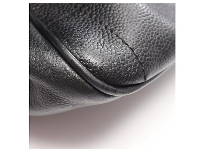 Borsa Chanel Chocolate Bar in nero - vista 7