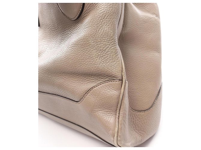 Borsa Tote Gucci Bamboo Beige - vista 19