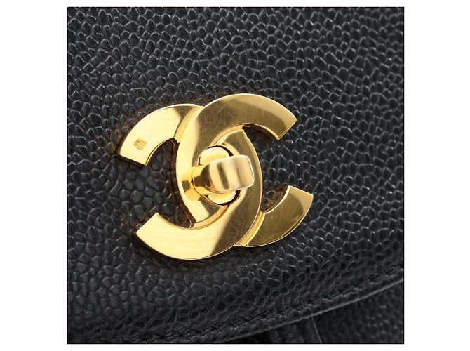 Zaino/Borsa Chanel Triple Coco Nero - vista 12