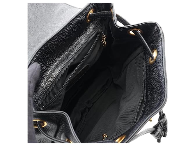 Zaino/Borsa Chanel Triple Coco Nero - vista 3