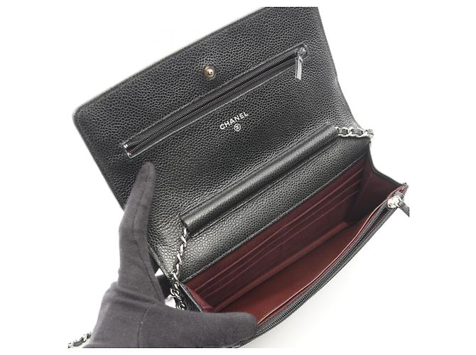Chanel Matelassé Schultertasche Schwarz - Ansicht 3