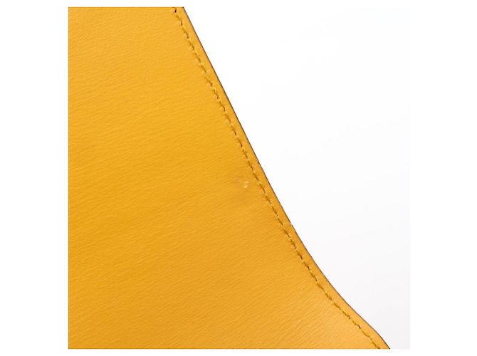 Mini borsa Gucci Horsebit 1955 Giallo - vista 12