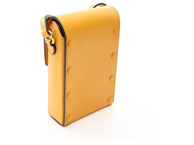 Mini borsa Gucci Horsebit 1955 Giallo - vista 2