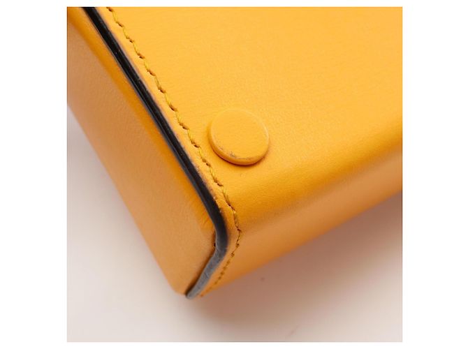 Mini borsa Gucci Horsebit 1955 Giallo - vista 6