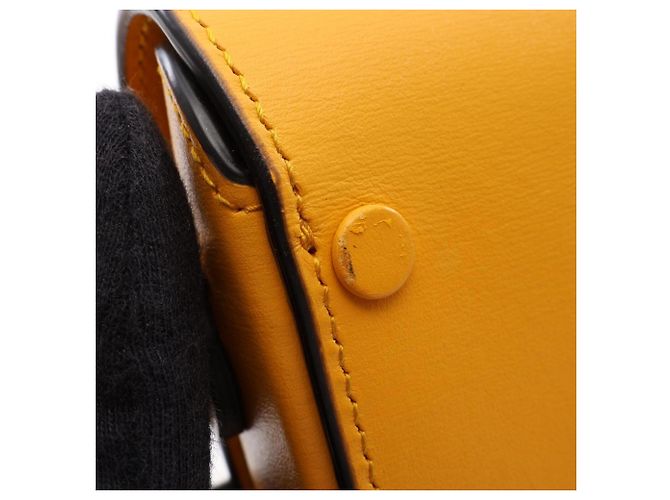 Mini borsa Gucci Horsebit 1955 Giallo - vista 7