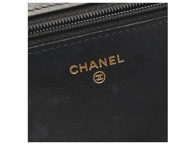 Borsa a tracolla Boy in agnello nero Chanel - vista 4