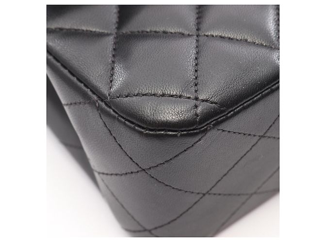 Timeless Borsa Chanel Matelassé Double Flap Nero - vista 12
