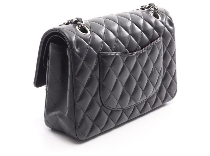 Timeless Borsa Chanel Matelassé Double Flap Nero - vista 2
