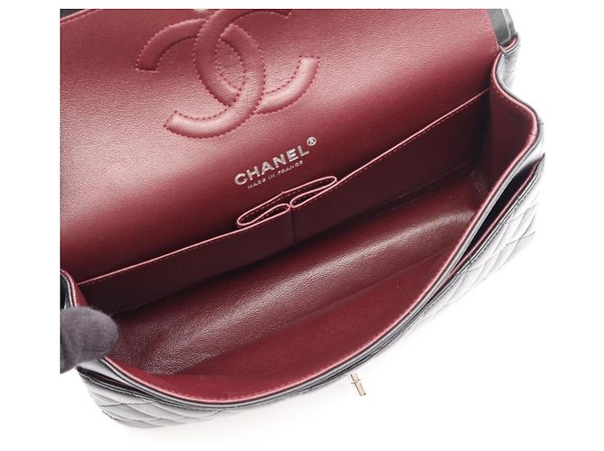 Timeless Borsa Chanel Matelassé Double Flap Nero - vista 3
