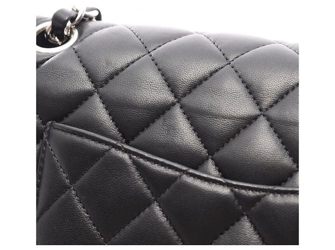 Timeless Borsa Chanel Matelassé Double Flap Nero - vista 8