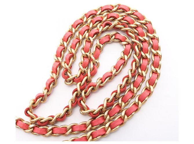 Borsa a Spalla Chanel Matelassé Icon Charm Rosa - vista 10