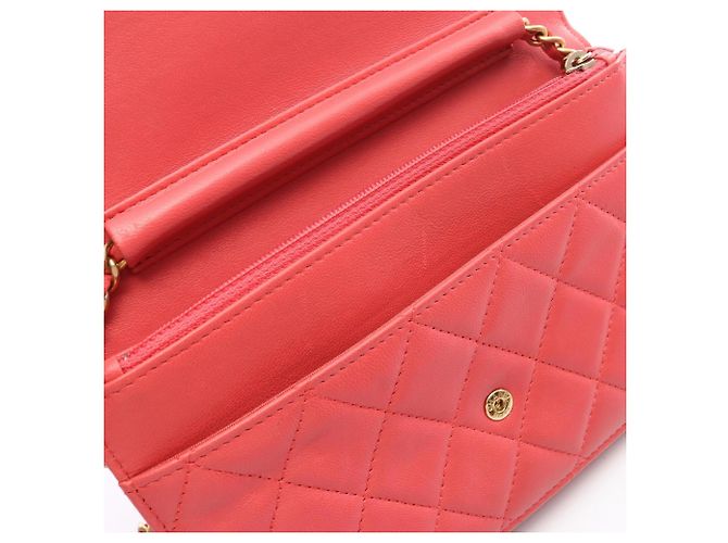 Borsa a Spalla Chanel Matelassé Icon Charm Rosa - vista 6