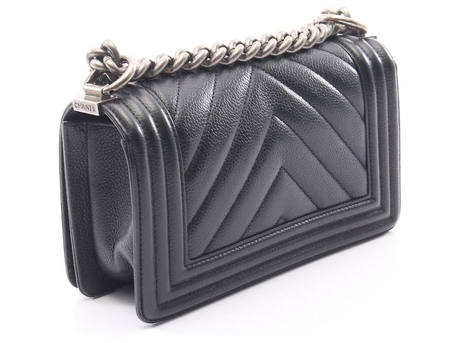Borsa a tracolla Chanel Boy Small Nero - vista 2