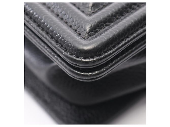 Borsa a tracolla Chanel Boy Small Nero - vista 7