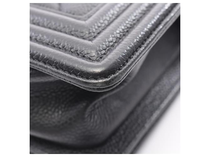 Borsa a tracolla Chanel Boy Small Nero - vista 8