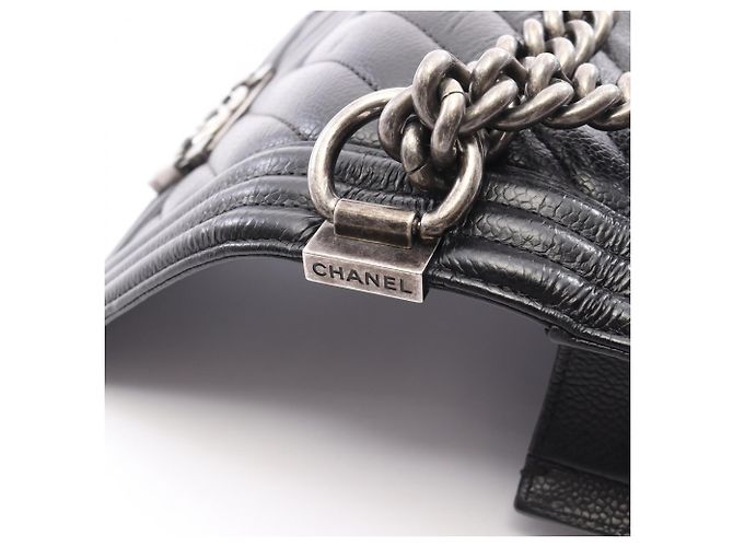 Borsa a tracolla Chanel Boy Small Nero - vista 9