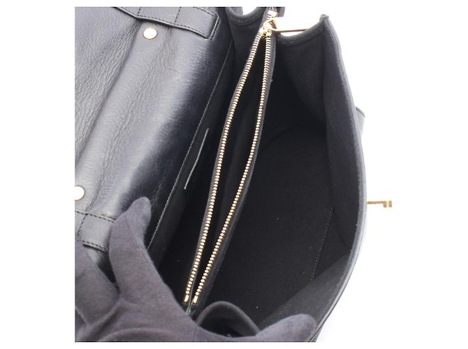 Borsa 2-Way Yves Saint Laurent Paris Muse Two Nero - vista 3