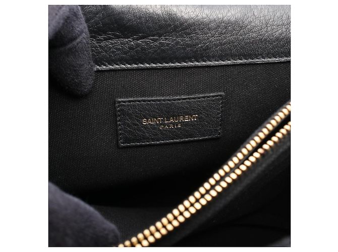 Borsa 2-Way Yves Saint Laurent Paris Muse Two Nero - vista 4