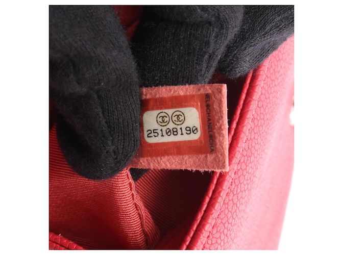 Bolso de Hombro Chanel Boy Small Roja - vista 5