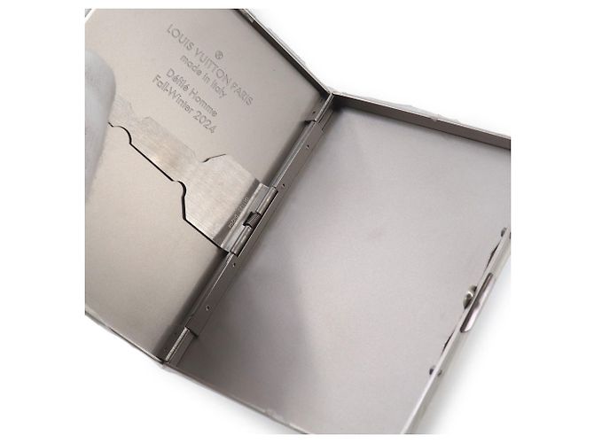 Louis Vuitton Silver Cigarette Case Silvery - view 7