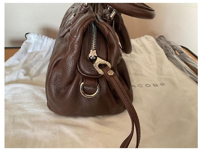 Borsa a mano Classic Q in pelle Marc by Marc Jacobs Marrone - vista 3