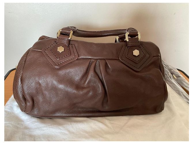 Borsa a mano Classic Q in pelle Marc by Marc Jacobs Marrone - vista 4