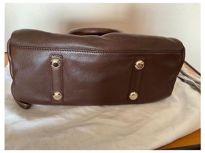 Borsa a mano Classic Q in pelle Marc by Marc Jacobs Marrone - vista 6