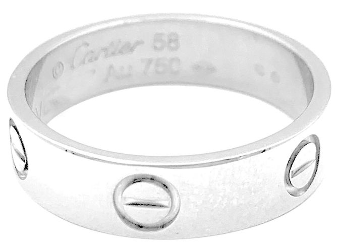 Cartier "Love Classique" Ring, Weißgold. - Ansicht 2