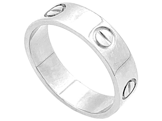 Cartier "Love Classique" Ring, Weißgold. - Ansicht 4