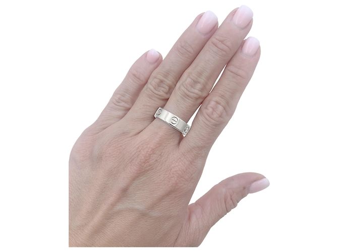 Cartier "Love Classique" Ring, Weißgold. - Ansicht 6
