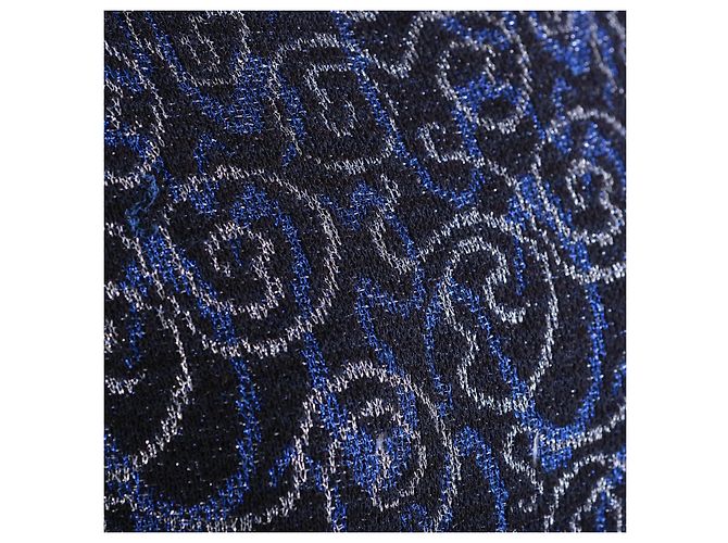 Mini abito in maglia Missoni Blu & Argento - vista 4