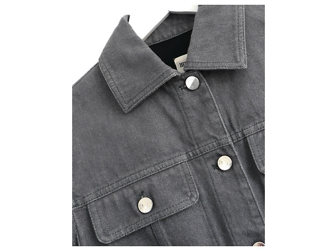 Hermès Jeansjacke in Grau - Ansicht 4