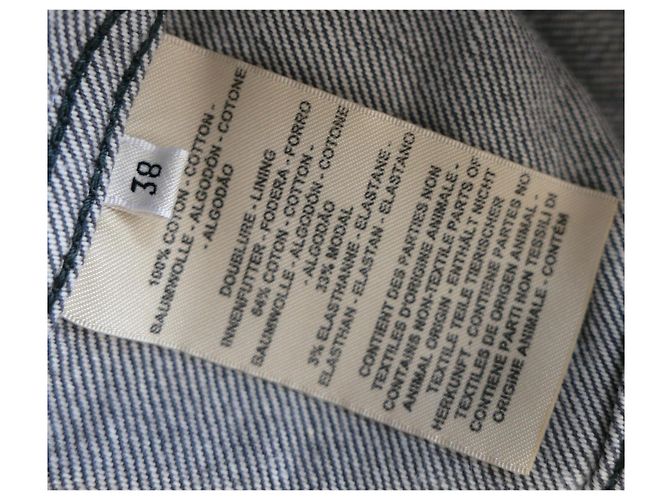 Hermès Jeansjacke in Grau - Ansicht 9