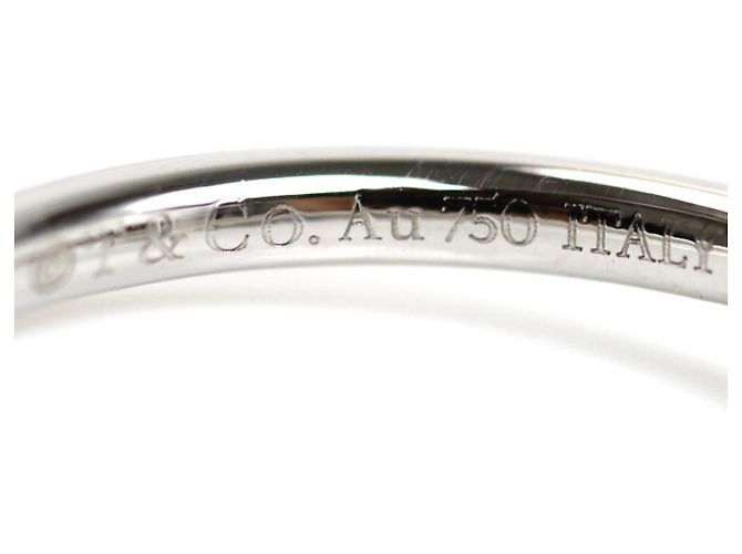 Anello T Wire in oro bianco 18K con diamanti Tiffany & Co. - vista 5