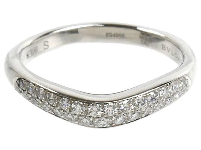 Bulgari Anello Bvlgari Platinum Fedi Diamond - vista 3