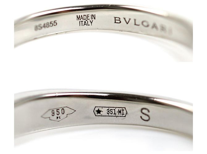 Bulgari Anello Bvlgari Platinum Fedi Diamond - vista 5