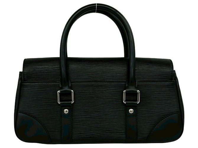 Borsa Louis Vuitton Segur PM in pelle Epi Nero - vista 2