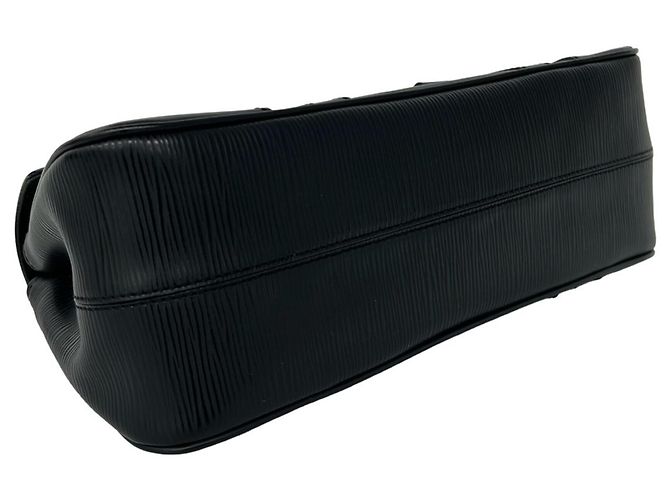 Borsa Louis Vuitton Segur PM in pelle Epi Nero - vista 7